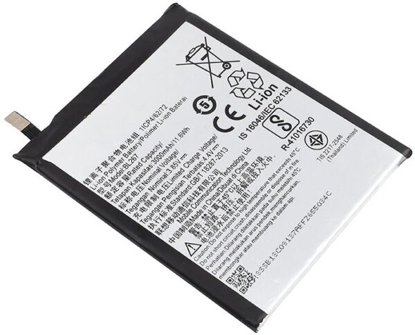 Giffen Mobile Battery For Lenovo Vibe K6 (BL-267)- 3000 mAh